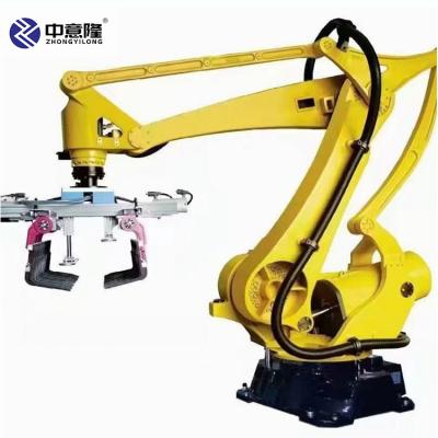 China Abb Shandong 25kg High Speed Automatic Robot Equipment Small Palletizer For Rice Bag for sale