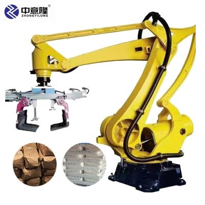 China High Speed Automatic Bags Palletizing PP Woven Bag Palletizer Machine And Palletizer Machine And Palletizer Price Wrapping Line for sale