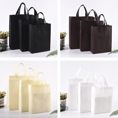 China Custom Made Price High Quality Eco-friendly Tote Bag Handled Direct Factory Logo Woven New Design Polyester No for sale