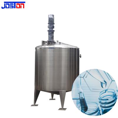 中国 Preparation Liquid Storage Mixing Tank Steam Heating Solution For Purified Water 販売のため