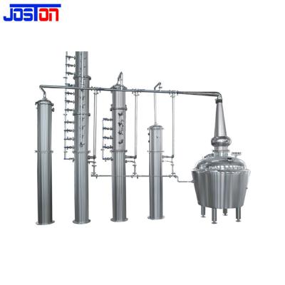 China Todavía del alcohol ilegal columna continua de With Multi Tower del destilador de cobre del alcohol en venta