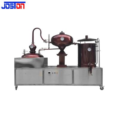 China Calmas automáticas de la elaboración de vino de la pureza elevada de Charonde del pote del equipo de cobre rojo de la destilación en venta