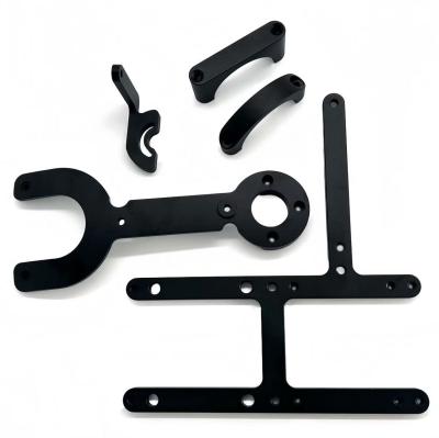 China CNC machining black anodized alumina parts for sale