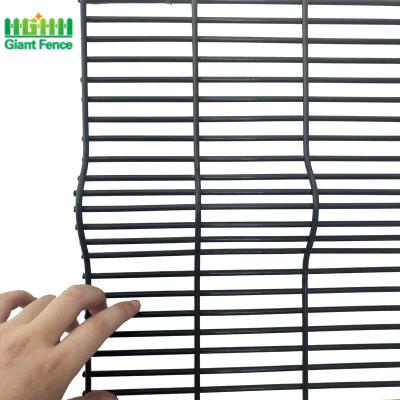China Easily Assembled South Africa Anti Climb Galvanized Steel Wire Prison Mesh 358 Security Fence for sale