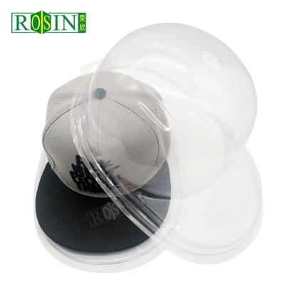 Cina Imballaggio di cappello di plastica impermeabile Blister trasparente Blister Clamshell per cappelli da baseball Cappelli hip pop Cappelli porta custodia in vendita