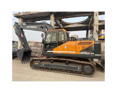 China New Korea 98% Used Excavator Hyundai Excavator 225LC-9T 1m ³ for sale