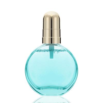 China wholesale smudge cosmetic 60ml clear glass spray bottle/colorful bottle/aromatherapy bottle for sale