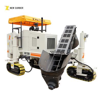 China Construction works Hydraulic Full Automatic Channel Forming Machine Roadside Ditch Channel Forming Machine Ditch Pouring Slipform Paver for sale