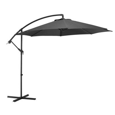 China Modern Aluminum Outdoor Hanging Patio Umbrellas Sun Shade Garden Parasol Beach Travel Adjustable Umbrella for sale