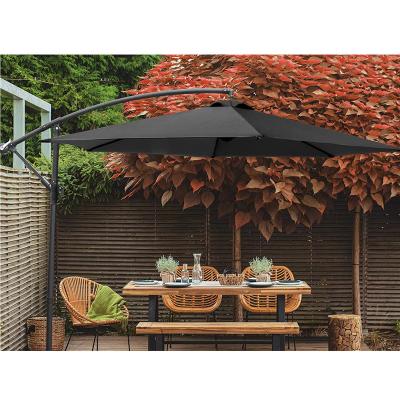 China New Design Durable Offset Umbrella Garden Waterproof Heavy Duty Cantilever Umbrella Outdoor Furniture for sale