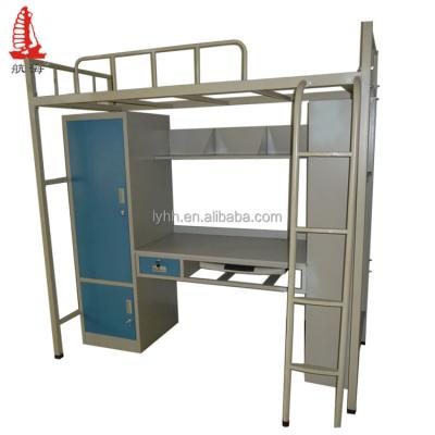 China Green Modern Convertible Metal Round Bunk School Round Bed With Desk.BespokeCheap Used Bunk Around Beds For Sale for sale