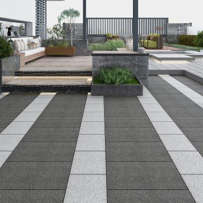 China Anti-pollution Exterior Wall Tiles and floor tile 18mm Non Slip Texture Outdoor Wholesale paving stones Driveway Porcelain tile for sale