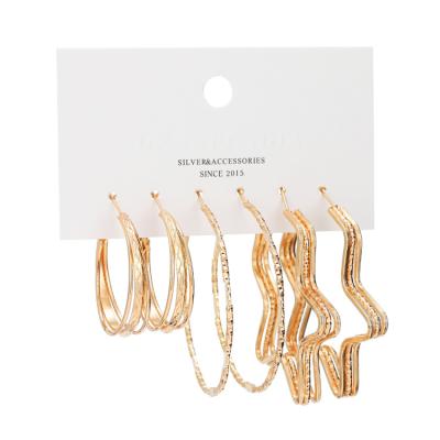 China 2020 Top Quality Fashion Designs Irregular Widely Used Handmade Earring Display for sale