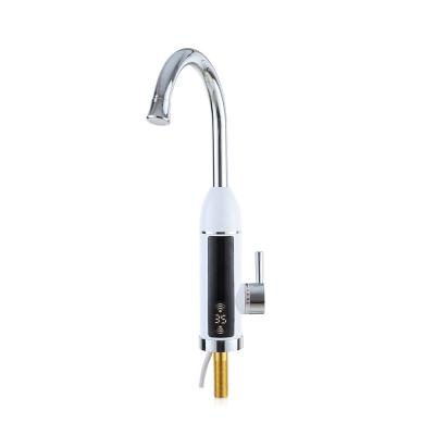China New Electric Sanitary Ware Kitchen Faucets LED Instant Electric Water Heater Faucet for sale