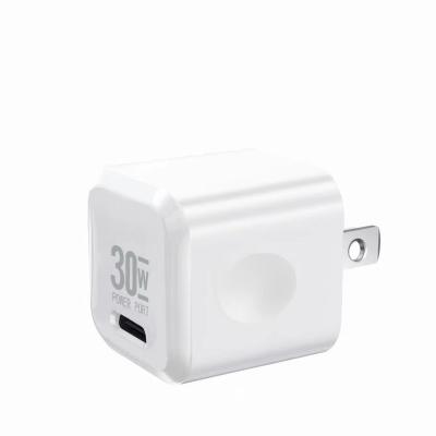 China High Quality High Speed 30W Mobile Phone Charger Left Smart Palladium 30W Wireless Charging Portable Type-C Wireless Charging Pad for sale