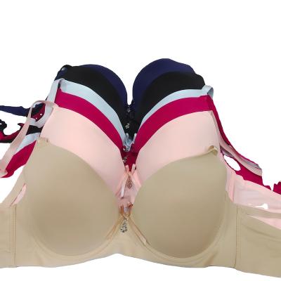 China Wholesale Drop Sale Sexy Lingerie Sexy Underwear Girls Shape Solid Color Simple Push Up High Comfort Women Wireless Bra T-shirt Seamless Bra for sale