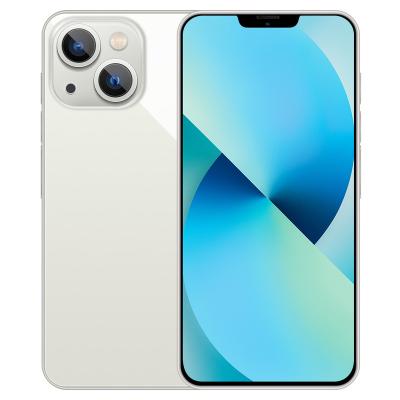 China 100% Original Beauty Camera New 6.7inch Screen Android Phone 16+512GB Wifi Camera GPS 3 sim card i13pro Mobile Phones for sale