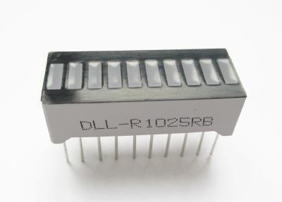 China 10 Segment LED Digitalanzeige Balkendiagramm-LED Mit hoher hellroter Farbe zu verkaufen