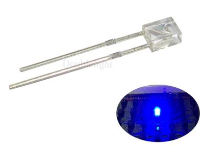 China 2×5mm, die ohne Flansch rechteckig sind, führten Glühlampekomponenten, die blaue Energie Chip führte zu verkaufen
