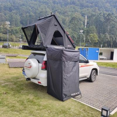 China Tenda de ducha de campamento de luz LED para baño de lado del automóvil en venta