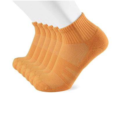 China 100 Low Cotton Antibacterial Ankle Socks Cut Athletic Cushion Socks For Men And Women for sale