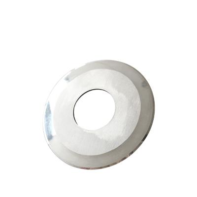 China Tungsten circular tungsten blade splitting machine stainless steel tungsten carbide fiber steel cutter machine circular blade for sale