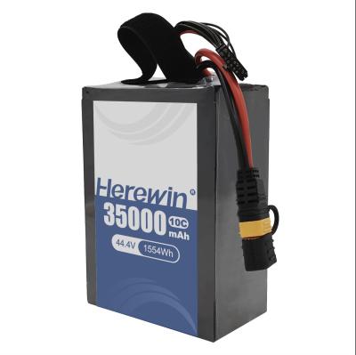 Cina Herewin Batteria a stato semi solido 12S1P 44.4V 35000mAh Classe di protezione Ip65 in vendita