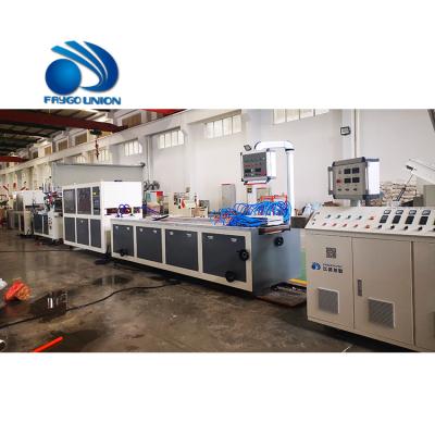 China Tapered Twin Bar Union Faygo PVC Screw Extruder Ceiling Panel Window Profile Sheet Making Machine for sale