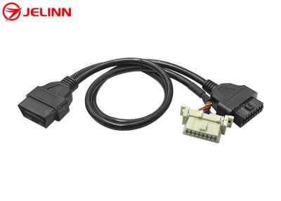 Китай Мужчина OBD2 OBDII к женщине Honda OBD2 и OBD2 женскому кабелю Splitter y продается