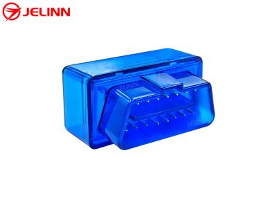 China OBD 2 OBDII Cubierta con carcasa de plástico y conector masculino con pines rectos en venta