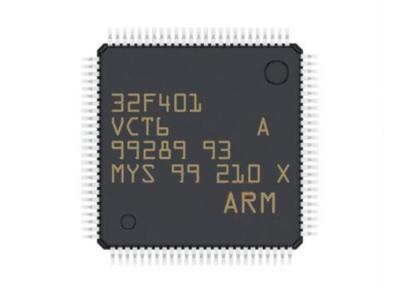 China Microcontroller MCU STM32F401VCT6 256KB FLASH Microcontroller Chip LQFP100 84MHz for sale