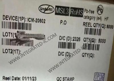 China ICM-20602 Sensor IC High Performance 6 Axis Mems MotionTracking Device LGA16 Te koop