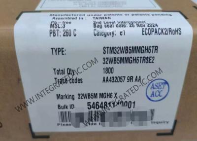 China BT IC STM32WB5MMGH6TR 2.4GHz BT Low Energy 5.4 And 802.15.4 Module for sale