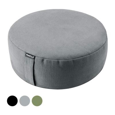 China Velvet Anti-static Eco-Friendly Organic Buckwheat Plant Yoga Meditation Pillow and Removable Square Yoga Meditation Cushion for sale