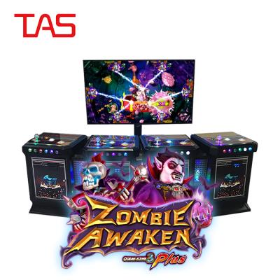 China Metal+Acrylic/Customize Fish Game Machine Playing 4 Newest Hd Players Ocean High Design King 3 Fish Cabinet Kits for sale