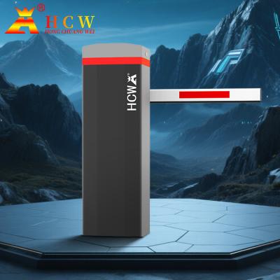 China HCW Puerta de barrera de estacionamiento de alta velocidad Motor sin escobillas de 150W Automático con luz LED para estacionamiento en venta