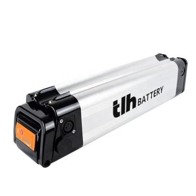 China Electric Bike Custom 18650 Cell Sliver Fish 48V Electric Bike Lithium Battery for sale