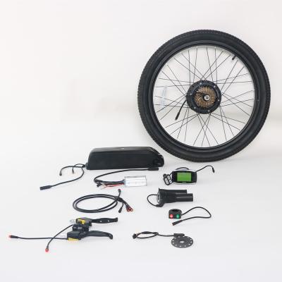 China Easy Aluminum Alloy DIY Electric Bike Kit For Electric Bicycle Modification Conversion for sale