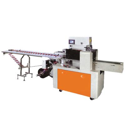 China Food China Good Quality High Speed Automatic Plastic Film Flow Package Machine for sale