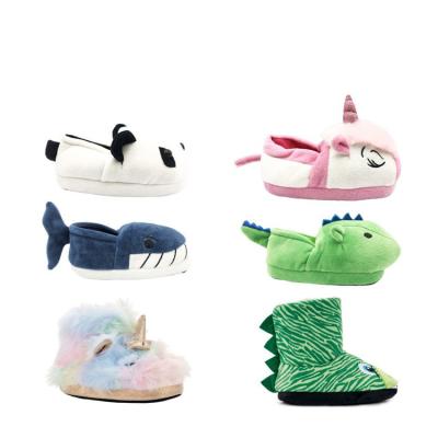 China Lightweight New Product Lining Material Canvas Cotton Kids Cotton Slippers For Winter for sale