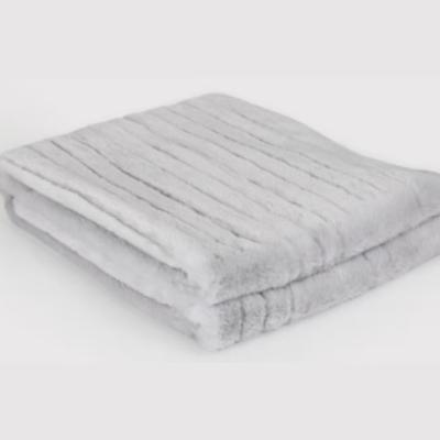 China Auto Thermostatic Single Electric Blanket with Auto Thermostatic PTC Heating Wire Comfortale and Elegant for sale