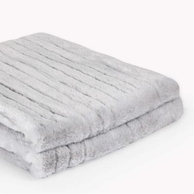 China Auto Thermostatic Double Electric Blanket with Auto Thermostatic PTC Heating Wire Comfortale and Elegant for sale