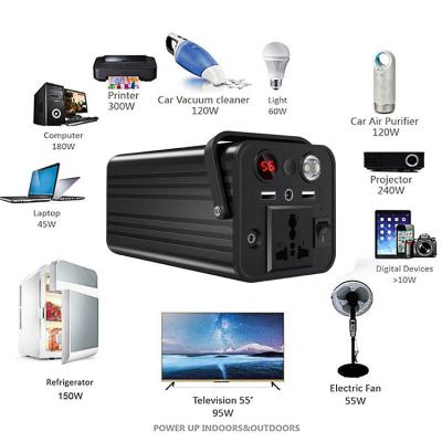 China C Type Solar Generator 180 Watt 220V Portable Power Station Power Bank for sale