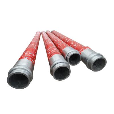 China Concrete Pump 4 Inch Concrete Pump Hose Fabric Hose Flexible Reinforcement Truck Special Rubber Hose Big Diameter for sale