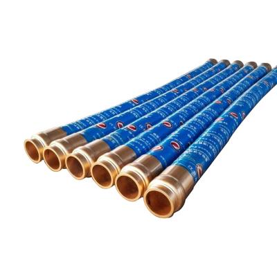 China 3 Inch Concrete Pumping Concrete Pump Flexible Stiff Hose Wear-Resistant Concrete Pump Rubber Hose for sale