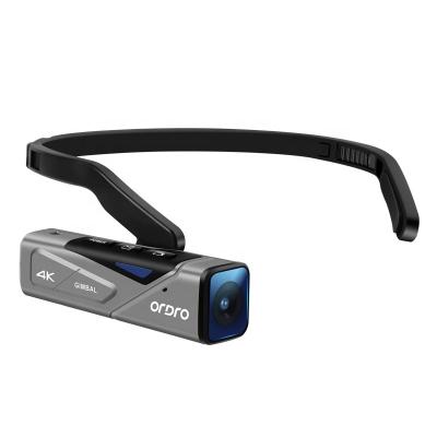 China ORDRO EP7 Function Head-mounted WIFI 4K 60fps Portable Travel Vlogging Mini Camcorder Waterproof Video Camera for sale
