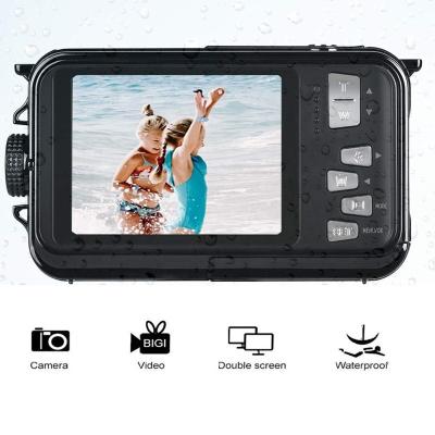 China Full HD 1080P Macro Digital Camera Underwater Waterproof Dual Screen Selfie Camera Video Recorder For Snorkeling 2
