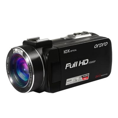 China New Arrival WIFI HDV-Z82 Support External MIC Professional Digital Camcorder, 10X Optical Zoom HD DVC Digital Camcorder for sale