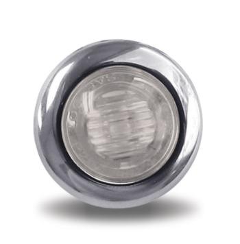 China Universal Cars LED Side Marker Light With 3 LEDs With 2 Functions With Clear Lens Amber To Purple for sale