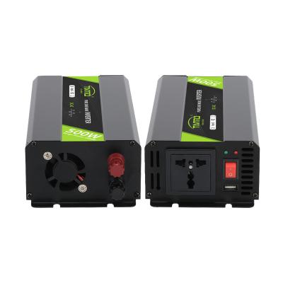 China Aliminum Alloy 500W DC24V Tianmo Inverter To AC 230V Pure Sine Wave Inverter With Universal Plug for sale